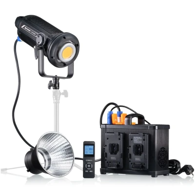 Afbeelding van Bresser Fotostudiolamp BR D5000SL COB LED head Hoog Vermogen en Helderheid