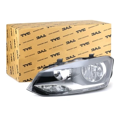 Afbeelding van TYC 20 12036 05 2 Koplampen Links H7/H7 voor rechtsrijdend verkeer Met elektromotor VOLKSWAGEN: Polo V Hatchback