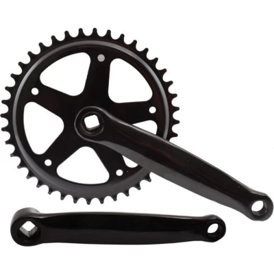 Afbeelding van Crankset spieloos 40t staal 18 ZWART 170mm