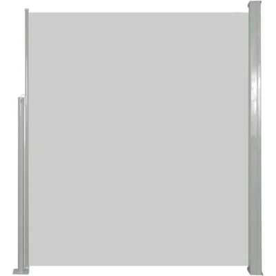 Afbeelding van Windscherm uittrekbaar 160x500 cm crème