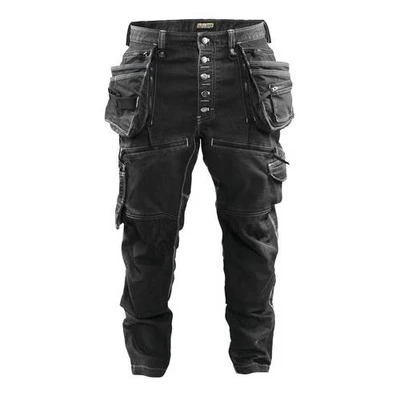 Image de Pantalon x1900 artisan Cordura® denim/stretch 2D noir