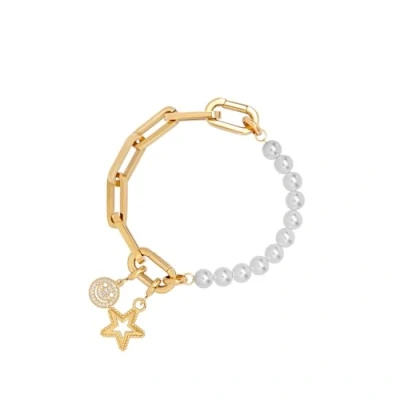 Afbeelding van iXXXi Connect Pien Goudkleurig Dames Armband 17cm