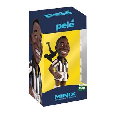 Afbeelding van MINIX Collectible Figuren Sportfiguur om te verzamelen, 12 cm, Pelé Santos
