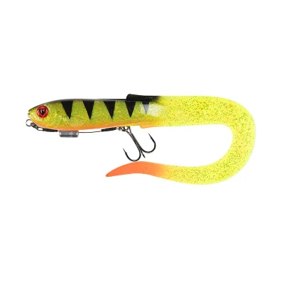 Afbeelding van Fox Rage Slick Eel Loaded Softbait 21cm (25g) #2 UV Perch Shad