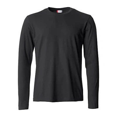 Afbeelding van Clique Basic T L/S 029033 Zwart XL