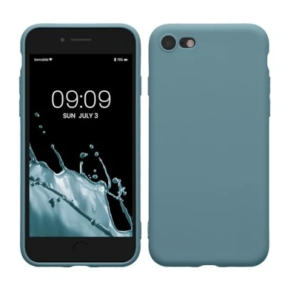 Afbeelding van kwmobile telefoonhoesje geschikt voor Apple iPhone SE (2022) / (2020) 8 7 Hoesje smartphone Precisie camera uitsnede In antieksteen