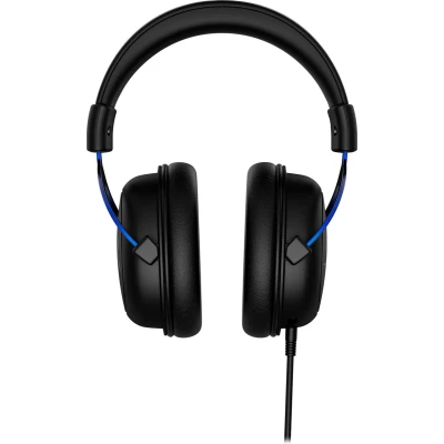 Afbeelding van HyperX Cloud Gaming Over Ear headset Gamen Kabel Stereo Zwart/blauw