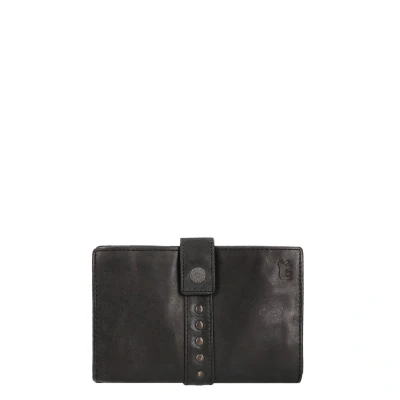 Afbeelding van Bear Design Cow Lavato portemonnee zwart Dames