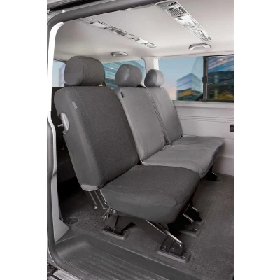 Afbeelding van WALSER 10519 Stoelhoes Antraciet Polyester Achter VOLKSWAGEN: Transporter 6 Bus