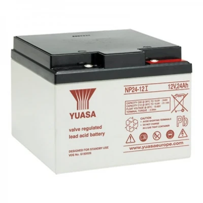 Afbeelding van Yuasa loodaccu NP24 12I Pb 12V / 24Ah met M5 schroefaansluiting
