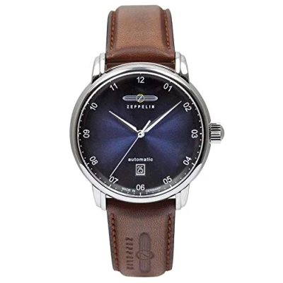 Afbeelding van Zeppelin Automatisch horloge 8652 3, Blauw, band, armband