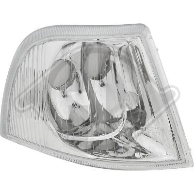 Afbeelding van DIEDERICHS 7613272 Knipperlichten Chroom, Transparent rechts VOLVO: S40 I, V40 Estate