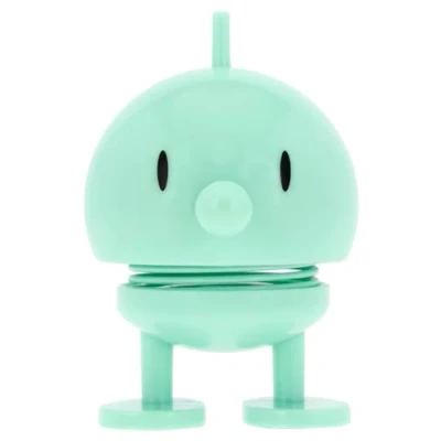 Afbeelding van Hoptimist Bumble, schudfiguur, Scandinavische decoratie voor woonkamer, kantoor, entree, badkamer, modern en Scandinavisch, geweldig cadeau, 4,5 x 5,8 7,6 cm, klein, mint