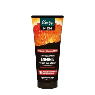 Afbeelding van Kneipp douchegel Men 200ml 2 in 1 blood orange / black pepper
