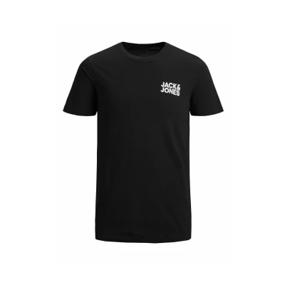 Afbeelding van Jack &amp; Jones Jjecorp LOGO TEE Oneck Tshirt print, Heren, Maat: 3XL, Black
