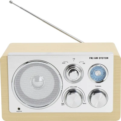 Afbeelding van Denver TR 63LW Radio AM, FM AUX Hout (licht)