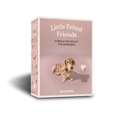 Afbeelding van Little felted friends: dachshund