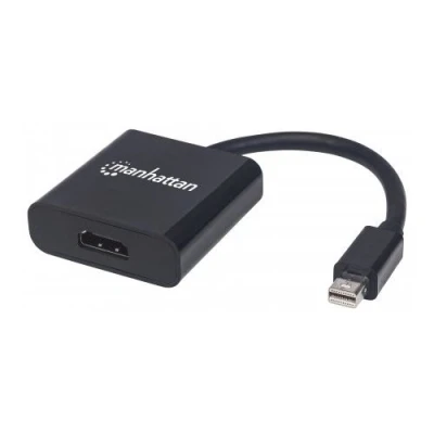 Image de Manhattan 152570 actif mini displayport mâle vers hdmi femelle noir