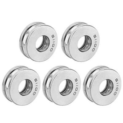 Afbeelding van 51100 axiaal vliegtuig, Thrust Ball, kogellagers, 2RS, stofafdichting, geluidsarm, reservelampjes, 5 stuks