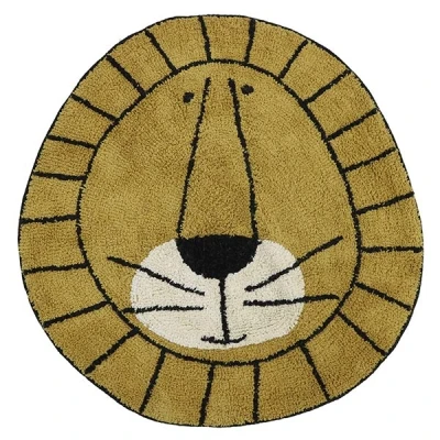 Afbeelding van Tapis petit vloerkleed leeuw 100x100 cm