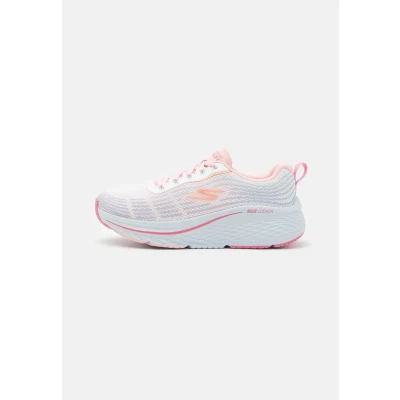 Afbeelding van Skechers Performance MAX Cushioning Elite 2.0 Hardloopschoenen neutraal, Dames, Maat: 40, White/blue/light pink Textiel/ synthetisch