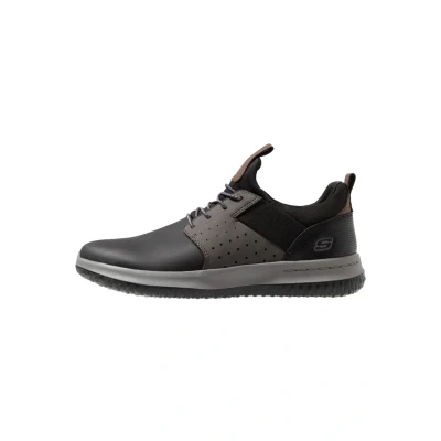 Afbeelding van Skechers Delson Axton Instappers, Heren, Maat: 44, Black/gray