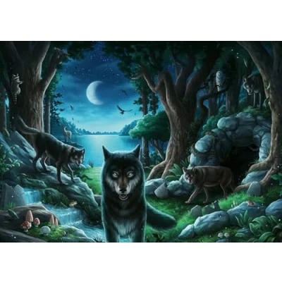 Afbeelding van Ravensburger Escape Puzzle 7 Curse of the Wolves 759 stukjes