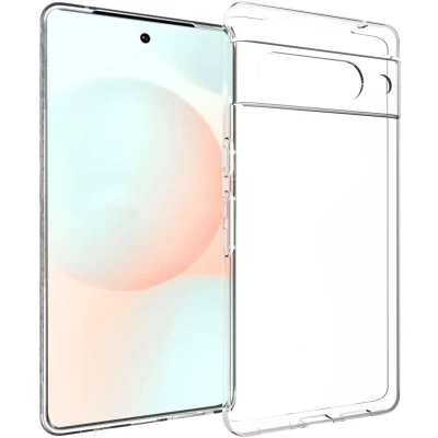 Afbeelding van Accezz Hoesje Geschikt voor Google Pixel 7 Pro Siliconen Clear Backcover Transparant