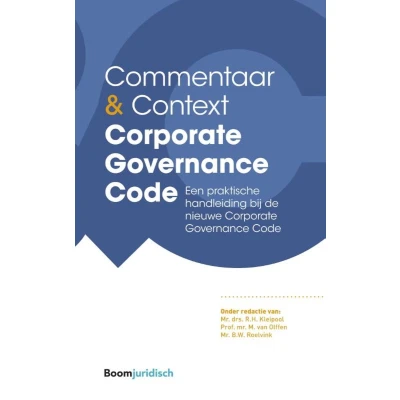 Afbeelding van Commentaar &amp; Context Corporate Governance Code