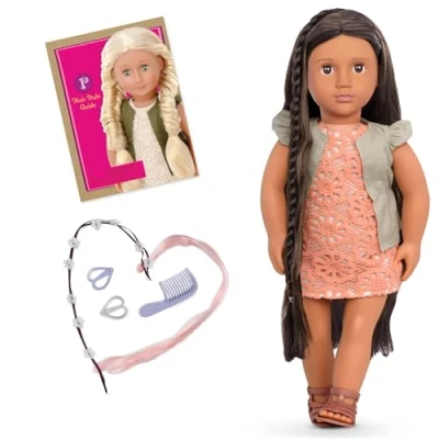 Afbeelding van Our Generation BD31118C1Z haarpop flora