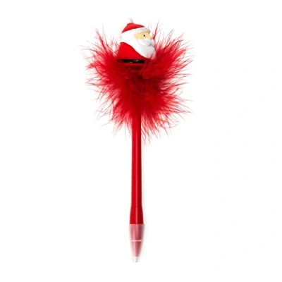 Afbeelding van Legami Pen met Lichtje Kerstman
