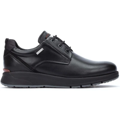 Afbeelding van Pikolinos Cordoba heren sneaker zwart maat 39 (EU) 5.5 (UK)