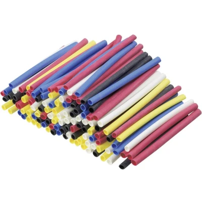 Afbeelding van DSG Canusa 8011020990 Krimpkous assortiment 1.60 mm 0.80 Krimpverhouding:2:1 125 stuk(s)