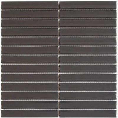 Afbeelding van The Mosaic Factory Sevilla KitKat Carbon Gray Glossy