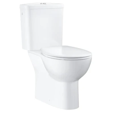 Afbeelding van Grohe Bau Ceramic duobloc closet en reservoir AO softclose zitting Wit