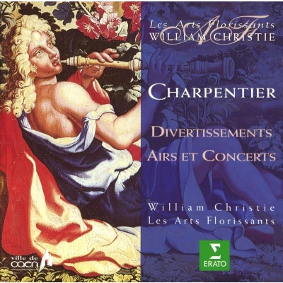 Afbeelding van Charpentier: Divertissements, Airs et Concerts / William Christie al