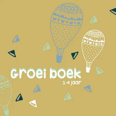 Afbeelding van JEP! Kids Groeiboek baby naar kleuter Oudblauw