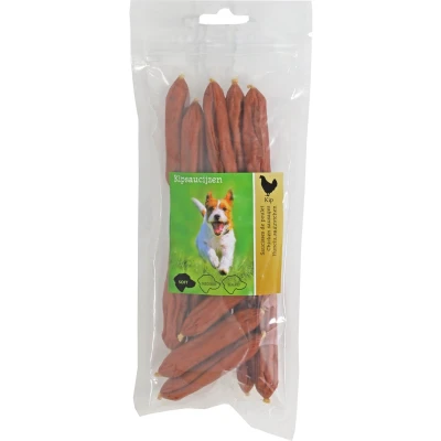 Afbeelding van Natuurlijke Snack saucijzen kip small 150g Gebr de boon