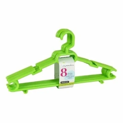 Afbeelding van Kledinghangers Rainbow Dem Plastic 8 Onderdelen 43 x 22 6 cm (8 Stuks)