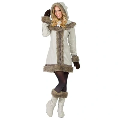 Afbeelding van Boland Kostuum Sedna (M/L) Volwassenen Eskimo