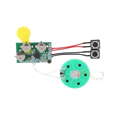 Afbeelding van Opnamematige geluidschipmodule, doe het zelf wenskaartchip, 120 seconden muziek spraakopname speler chipmodule voor kaarten/speelgoed