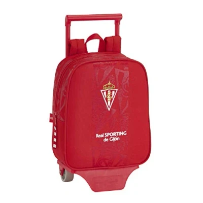 Afbeelding van Schoolrugzak met Wielen 805 Real Sporting de Gijón Rood