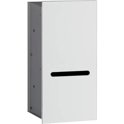 Afbeelding van emco asis module 2.0 toiletpapiermodule Inbouwmodel, deurscharnier links, 972427422