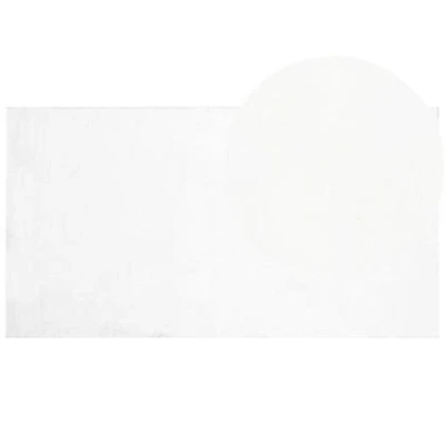 Afbeelding van Beliani MIRPUR Shaggy vloerkleed Wit 80 x 150 cm Polyester
