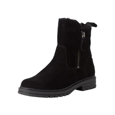 Afbeelding van Tamaris Dames 1 26495 43 modieuze laarzen voor dames, zwart.