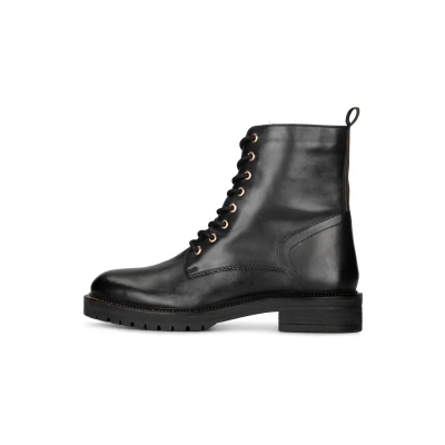 Afbeelding van PS Poelman Veterboots, Dames, Maat: 40, Black Schoenen