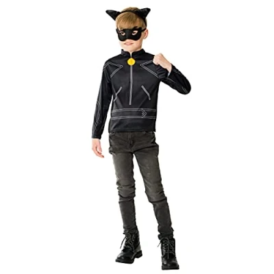 Image de Kit déguisement Miraculous Ladybug Top et Loup Chat Noir