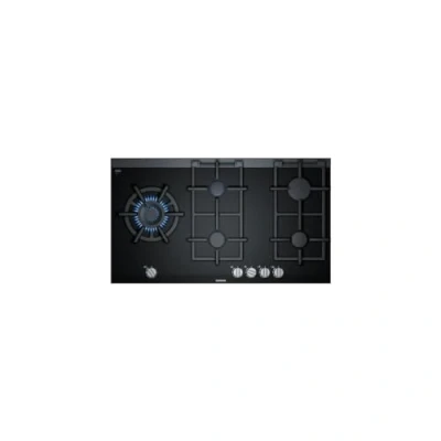 Afbeelding van Siemens iQ700 ER9A6SB70 kookplaat Zwart Ingebouwd 90 cm Gaskookplaat 5 zone(s)