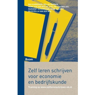 Afbeelding van Zelf leren schrijven voor economie en bedrijfskunde