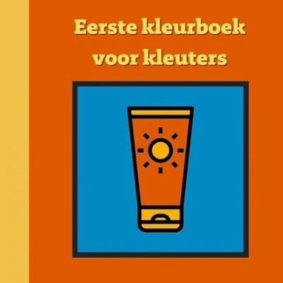 Afbeelding van Eerste kleurboek voor kleuters :: Strandvakantie